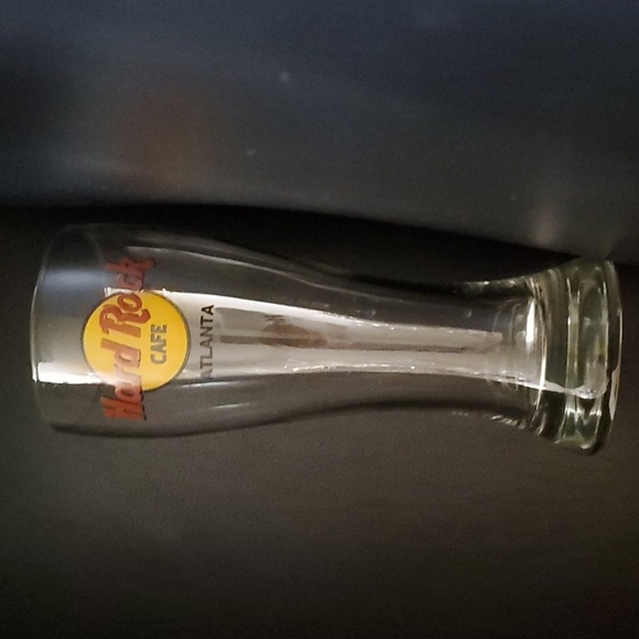 Hard Rock Cafe ATLANTA Logo Pint Glass - Picture 1 of 3